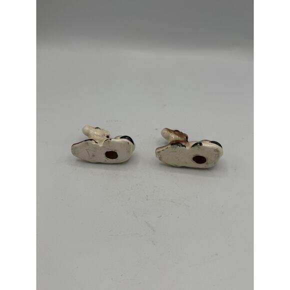 Vintage Porcelain Ceramic Glazed Finish Set Of 3 Foal Figurines JAPAN Pony Horse - Picture 5 of 6